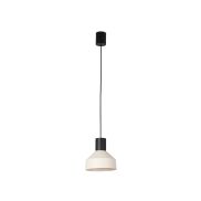 Faro Kombo - lampe suspendue - Ø 20 x 20 cm - beige et noir