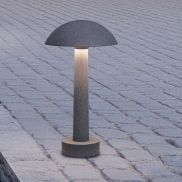 Nova Luce Tura - lampe de jardin - Ø 20 x 35 cm - 7W LED inclus - IP65 - noir