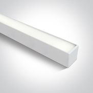 ONE Light LED Linear Profiles - système linéaire - 150 x 7,5 x 7,5 cm - 50W LED inclus - blanc - couleur de lumière blanche