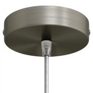 Creative Cables - rosace de plafond - Ø 12 x 2,5 cm - bronze brossé