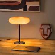 Lucide Sentino - lampe à poser - Ø 30 x 37 cm - orange