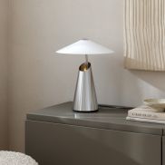 Design For The People Taido - lampe à poser - Ø 32 x 38 cm - chromé