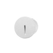 Nova Luce Aizen - applique encastrée - Ø 7 x 6,5 cm - 3W LED inclus - IP54 - blanc sablé