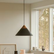 Design For The People Kinto - lampe suspendue - Ø 42 x 324,6 cm - noir