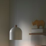 Nordlux Gaston - lampe suspendue - Ø 20 x 200 cm - blanc