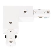 Projectlight - rail monophasé - connecteur en L - 10,8 x 10,8 x 1,8 cm - blanc