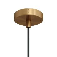 Creative Cables Mini - rosace de plafond - Ø 8,3 x 2,5 cm - bronze brossé