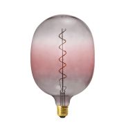 Daylight Italia Coriandoli Egg XL lampe LED - Ø 18 x 27 cm - E27 - 4W dimmable - rose/gris