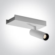 ONE Light Wall & Ceiling LED - spot en saillie 1L - 15 x 7 x 10 cm - 5W LED inclus - blanc