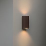 Nordlux Dion Double - applique murale extérieure - 6,6 x 16,2 cm - IP44 - rusty