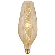 Daylight Italia Ampoule LED Bumped Bottle - Ø 11 x 30,7 cm - E27 - 5W dimmable - 1800K - ambre