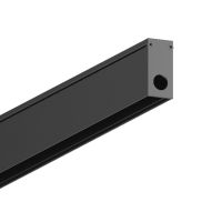 VK Lighting Eiva - système de rail magnétique - profilé de montage - 2,7 x 5,6 cm - dimmable DALI - noir