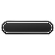 ETH Loïs – plafonnier – 60 x 4,5 cm – 3 niveaux de gradation – LED 22W inclus – IP44 – noir