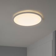 Nordlux Oja - plafonnier - Ø 60 x 3,2 cm - fonction Moodmaker à 3 niveaux (2700K) - 38W LED inclus - blanc