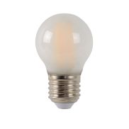 Lucide Ampoule à filament LED - Ø 4,5 x 7,4 cm - E27 - 4W dimmable - 2700K - albâtre