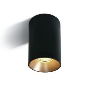 ONE Light Chill Out Cylinder GU10 - spot en saillie 1L - Ø 7,5 x 13,5 cm - noir