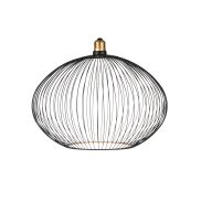 Segula Floating Globe Filo LED Oval - Ø 30 cm - E27 - 6W dimmable - 2200K - noir