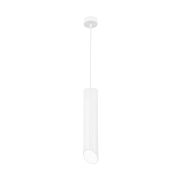 Nova Luce Pero - lampe suspendue - Ø 6 x 150 cm - blanc