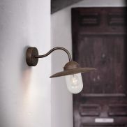 Nordlux Luxembourg - applique d'extérieur - 27,5 x 27 cm - IP54 - rouille
