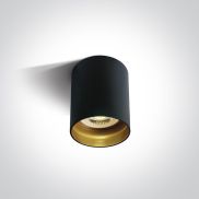 ONE Light GU10 Dark Light - spot en saillie 1L - Ø 6,8 x 9,5 cm - noir