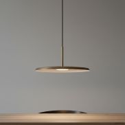 Artdelight Osorne - lampe suspendue - Ø 35 x 143,5 cm - 7W LED inclus - bronze
