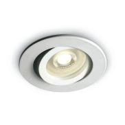 ONE Light Round Clip In Range - spot encastré - Ø 84 mm, Ø 72 mm à encastrer - blanc