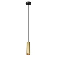 Artdelight Milano - lampe suspendue - Ø 6,6 x 175 cm - or mat