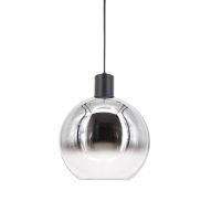 Artdelight Rosario - lampe suspendue - Ø 30 x 150 cm - chrome fumé