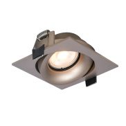 Artdelight Alice - spot encastré - 90 x 90 mm, 83 x 83 mm de taille d'installation - champagne