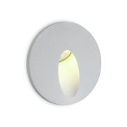 ONE Light Indoor/Outdoor Dark Light Wall Recessed - applique murale à encastrer - Ø 62,5 x 4,5 cm - 3W LED inclus - IP54 - blanc