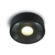 ONE Light Indoor/Outdoor Points lumineux - plafonnier extérieur - Ø 10,7 x 3,7 cm - 6W LED dimmable inclus - IP65 - noir