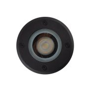 Roi Du Luminaire Hades - spot rond pour l'extérieur - Ø 110 mm, Ø100 mm à encastrer - IP67 - noir