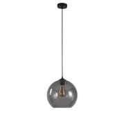 Artdelight Marino - lampe suspendue - Ø 30 x 186 cm - fumé