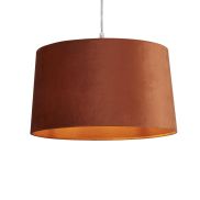 Abat-jour tambour Searchlight - Ø 40 x 25 cm - orange