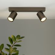 Projectlight Phoebe - spot en saillie 2L - 32 x 7 x 11 cm - bronze