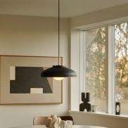 Design For The People Latif - lampe suspendue - Ø 40 x 326,4 cm - noir