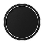 ETH Loïs - plafonnier - Ø 30 x 5 cm - variateur 3 niveaux - LED 15W inclus - IP44 - noir