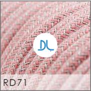 Daylight Italia - cordon textile - par 100 cm - rose