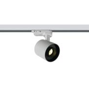 ONE Light Dark Light Tubes - spot sur rail - système de rail triphasé - Ø 6,8 x 6,6 cm - 6W LED inclus - blanc
