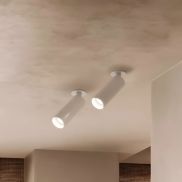 Faro Stan Slim - spot encastrable - Ø 4,2 x 13,1 cm - Ø 38 mm dimension d'encastrement - blanc
