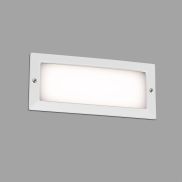 Faro Stripe - applique encastrée - 23,3 x 7,7 x 10 cm - 5W LED inclus - IP54 - blanc givré