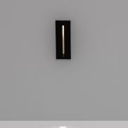 Nova Luce Aizen - applique encastrée - 5 x 13,5 x 6,5 cm - 3W LED inclus - IP65 - anthracite foncé