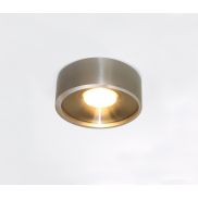 Artdelight Orlando - plafonnier - Ø 14 x 5 cm - 10W LED dimmable inclus - aluminium