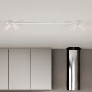 Nova Luce Oso - Applique murale - 120 x 3,5 x 10,5 cm - blanc