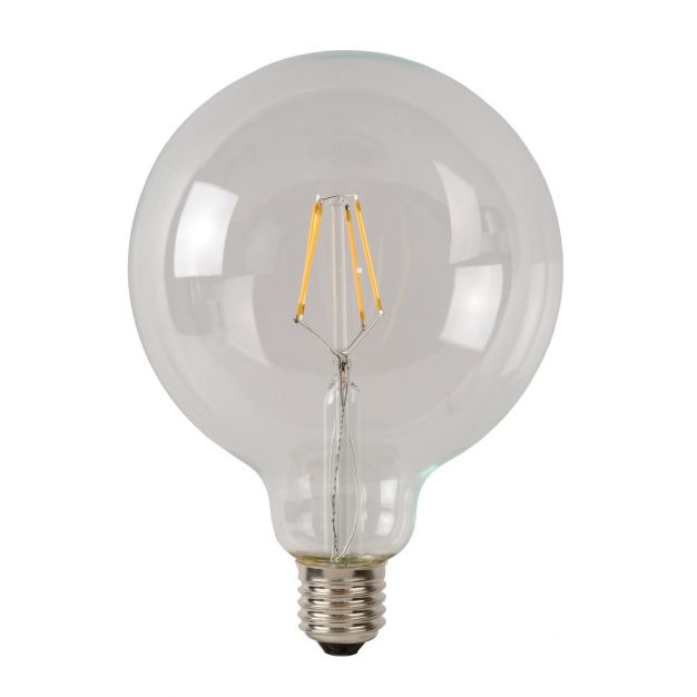 ampoule à filament LED à intensité variable - 17,5 cm - E27 - 5W - 2700K - transparent