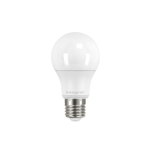 Ampoule LED intégrée - Ø 6 x 11 cm - E27 - 5,5W non-dégradable - 2700K - verre laiteux