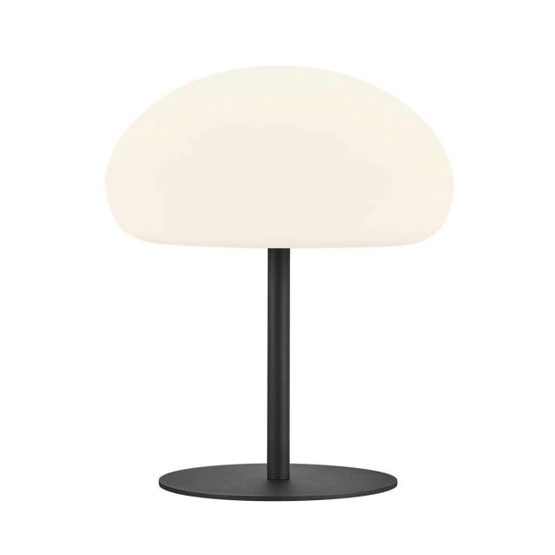 Nordlux Sponge - lampe de table d'extérieur - rechargeable par câble USB - Ø 34 x 40,5 cm - fonction Moodmaker à 3 niveaux - LED 6,8W inclus - IP65 - blanc