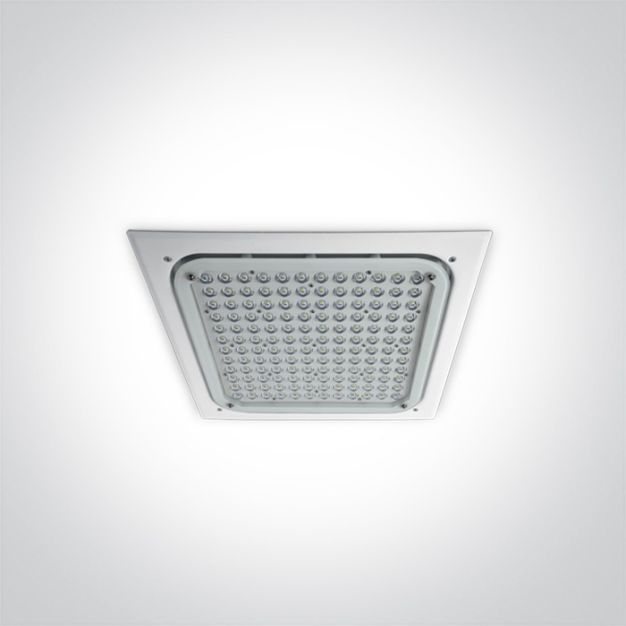 ONE Light LED High Power Boxes - spot à encastrer - 414 x 414 mm, 380 x 380 mm taille d'encastrement - 120W LED inclus - IP65 - blanc - couleur de lumière blanche