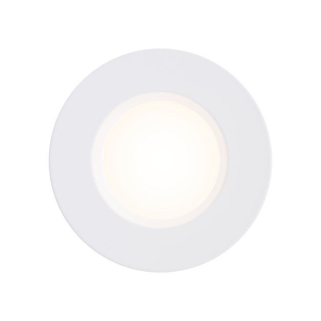 Nordlux Mahi 1-Kit - spot encastré - Ø 85 x 45 mm - 8,5W LED inclus - IP65 - blanc