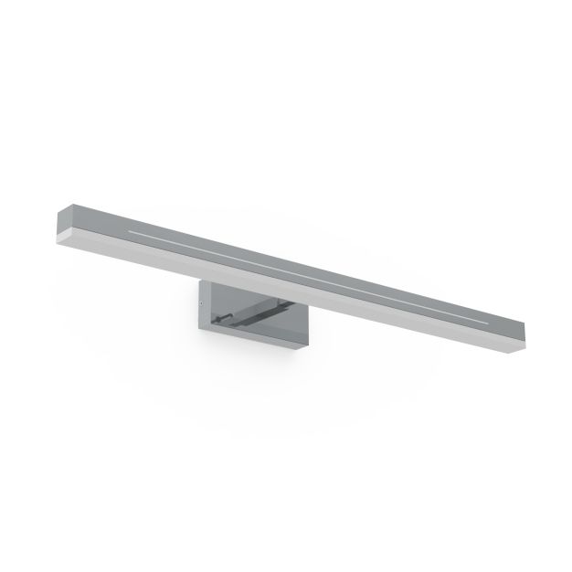 Nordlux Otis - applique murale - 60 x 14,6 x 7,5 cm - fonction Moodmaker à 2 niveaux - 16W LED inclus - IP44 - chrome
